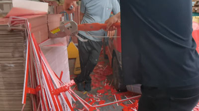 窄幅清废机-窄豁口